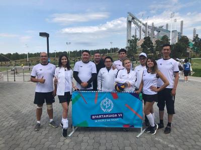 As part of the VI Spartakiad, a tournament in volleyball, football, arm wrestling, and other sports was held among the employees of the Samruk-Kazyna JSC group of companies.