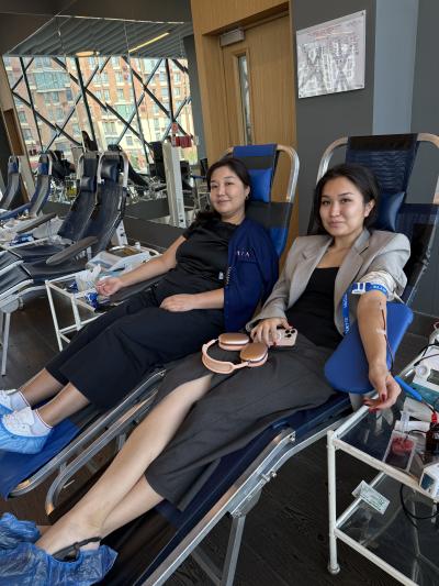 SK Ondeu қызметкерлері «Донор күні» акциясын қолдады